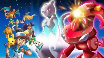 Задник к фильму "劇場版ポケットモンスター ベストウイッシュ 神速のゲノセクト ミュウツー覚醒" #344907