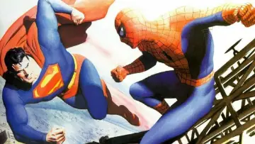 Задник к фильму "De Superman à Spider-Man: L