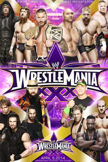 Постер к фильму "WWE WrestleMania XXX" #1093732