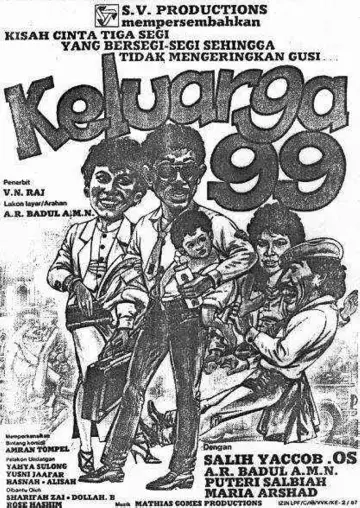 Keluarga 99 постер