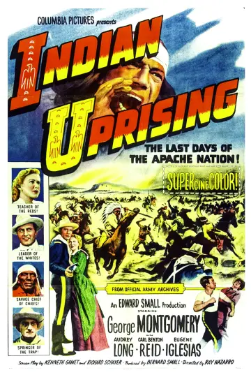 Постер к фильму "Indian Uprising" #1137002