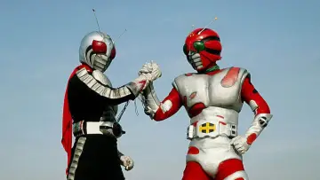 Задник к фильму "10号誕生！仮面ライダー全員集合！！" #1640954