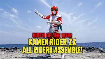 Задник к фильму "10号誕生！仮面ライダー全員集合！！" #1640955
