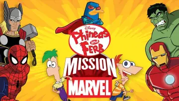 Задник к фильму "Финес и Ферб: Миссия Marvel" #127184