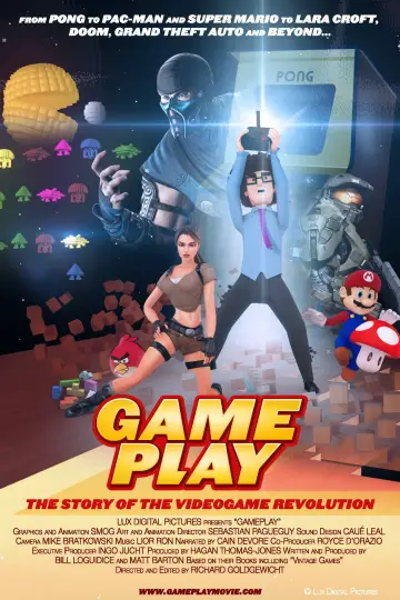 Постер к фильму "Gameplay: The Story of the Videogame Revolution" #1573377