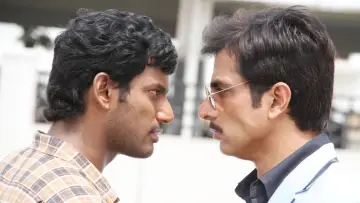 Задник к фильму "மத கஜ ராஜா" #1782840