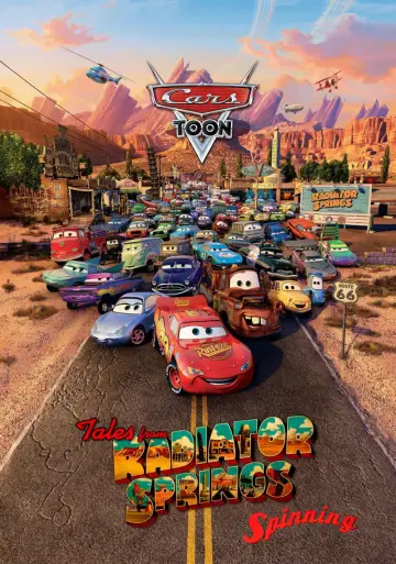 Постер к фильму "Мультфильм Тачки: Сказки о Radiator Springs - Спиннинг" #737036
