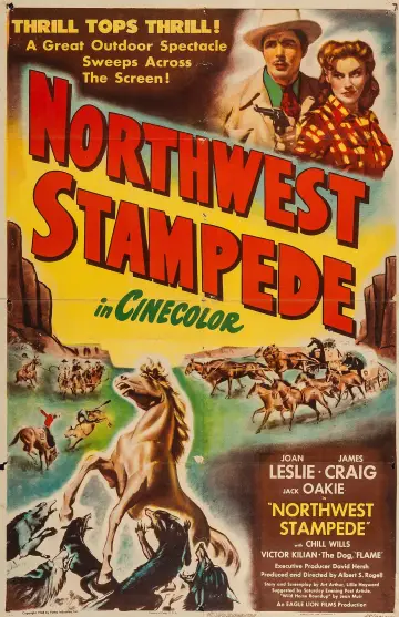 Постер к фильму "Northwest Stampede" #1573106