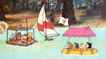 Задник к фильму "Race for Your Life, Charlie Brown" #415001