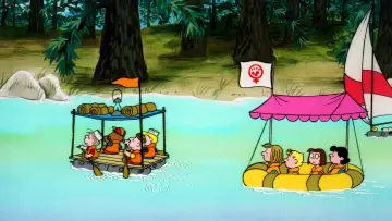 Задник к фильму "Race for Your Life, Charlie Brown" #415002
