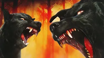 Задник к фильму "Hellhounds" #741328