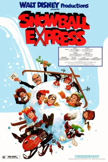 Постер к фильму "Snowball Express" #695571