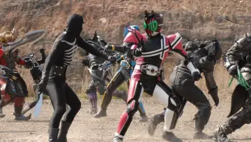 Задник к фильму "劇場版 仮面ライダーディケイド オールライダー対大ショッカー" #947951