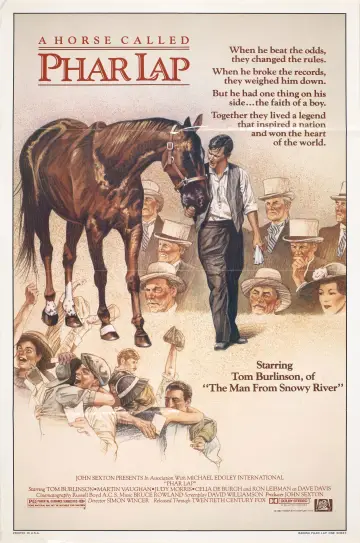 Постер к фильму "Phar Lap" #692779