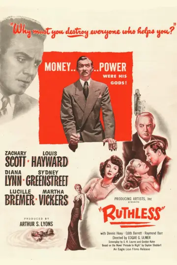 Постер к фильму "Ruthless" #1100137