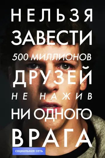 Постер к фильму "Социальная сеть" #371196