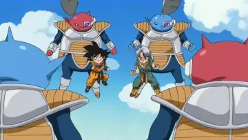 Задник к фильму "ドラゴンボール オッス!帰ってきた孫悟空と仲間たち!!" #292932