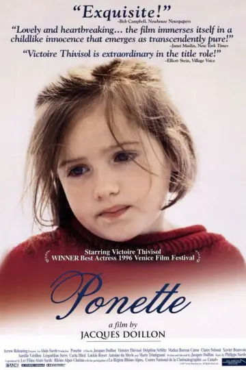 Постер к фильму "Ponette" #1140639