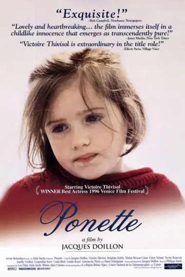 Постер к фильму "Ponette" #662743