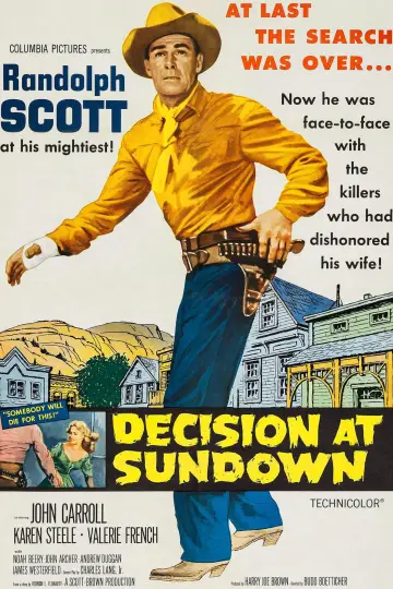 Постер к фильму "Decision at Sundown" #1069603