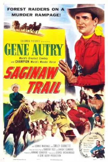 Постер к фильму "Saginaw Trail" #621656