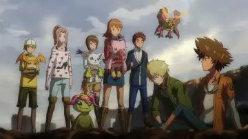 Задник к фильму "デジモンアドベンチャー tri. 第１章「再会」" #378561