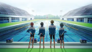 Задник к фильму "映画 ハイ☆スピード！-Free! Starting Days-" #1567856