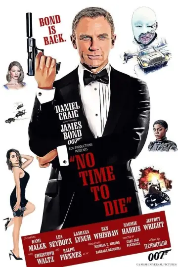 Постер к фильму "007: Не время умирать" #219586