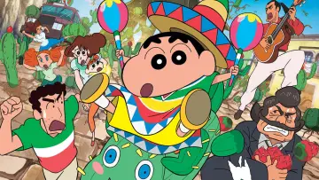 Задник к фильму "クレヨンしんちゃん オラの引越し物語 サボテン大襲撃" #426685