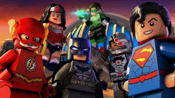 Задник к фильму "Лего Супергерои DC: Лига Справедливости – Космическая битва" #334074