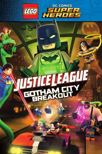 Постер к фильму "LEGO супергерои DC: Лига справедливости – Прорыв Готэм-сити" #97784