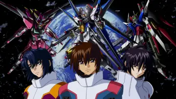 Задник к фильму "機動戦士ガンダムSEED DESTINY スペシャルエディション完結編  自由の代償" #1139075