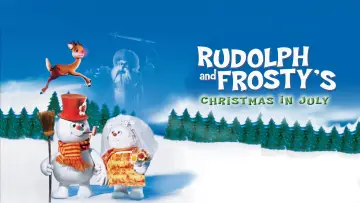 Задник к фильму "Rudolph and Frosty