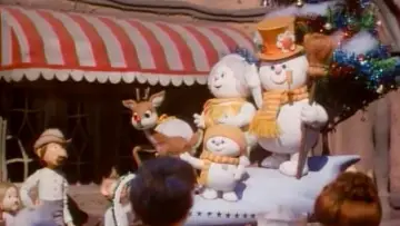 Задник к фильму "Rudolph and Frosty