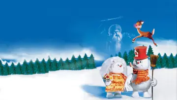 Задник к фильму "Rudolph and Frosty