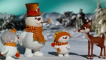 Задник к фильму "Rudolph and Frosty
