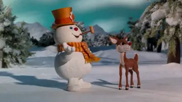 Задник к фильму "Rudolph and Frosty