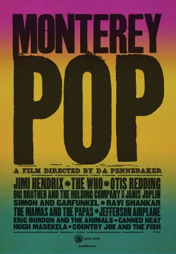 Постер к фильму "Monterey Pop" #1131863