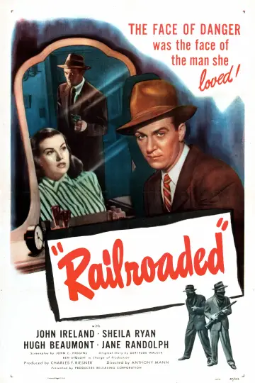 Постер к фильму "Railroaded!" #732500