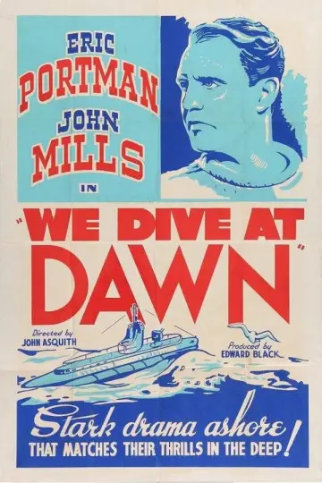 Постер к фильму "We Dive at Dawn" #1590119