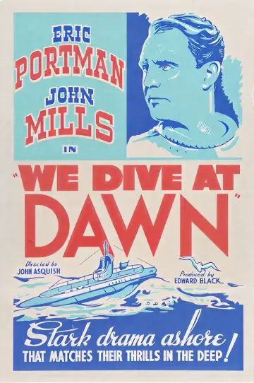 Постер к фильму "We Dive at Dawn" #1590121