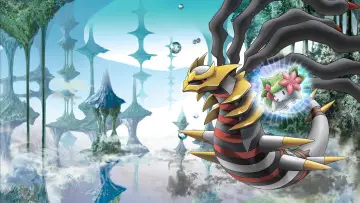 Задник к фильму "劇場版ポケットモンスター ダイヤモンド&パール ギラティナと氷空（そら）の花束 シェイミ" #936084