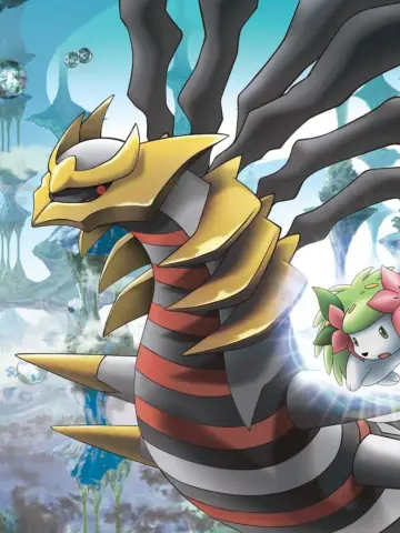 Постер к фильму "劇場版ポケットモンスター ダイヤモンド&パール ギラティナと氷空（そら）の花束 シェイミ" #936087