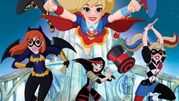Задник к фильму "DC Девчонки-супергерои: Героиня года" #426844