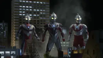 Задник к фильму "劇場版 ウルトラマンX きたぞ！われらのウルトラマン" #737578