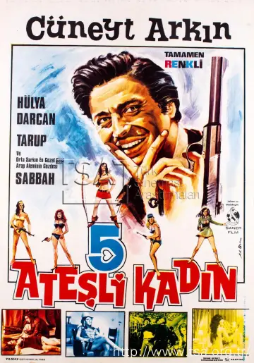 Постер к фильму "Beş Ateşli Kadın" #717489