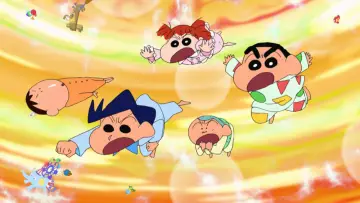 Задник к фильму "クレヨンしんちゃん 爆睡！ユメミーワールド大突撃" #397507