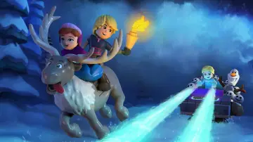 Задник к фильму "LEGO Холодное Сердце: Северное Сияние" #326242