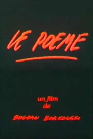 Le poème постер