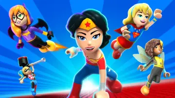 Задник к фильму "LEGO DC Девчонки-супергерои: Утечка мозгов" #1100305